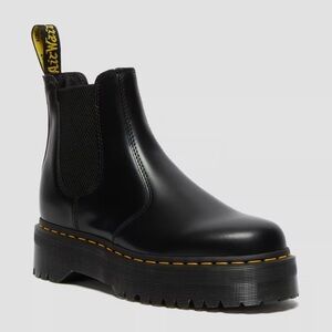 Dr. Martens 2976 Polished Smooth Platform Chelsea Boots